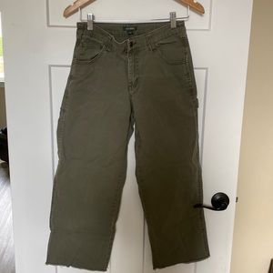 Target ankle cropped utility pants